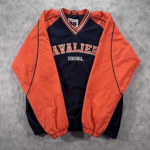 Vintage 58 Sports Virginia Cavaliers Pullover Windbreaker Blue Size Mens M